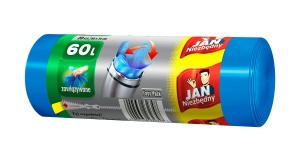 Jan Niezbędny Easy Pack Worki na śmieci zawiązywane 60 l 20 sztuki
