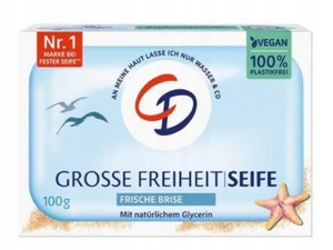 CD Grosse Freiheit – Glycerin-Seife Meeresbrise 100 g