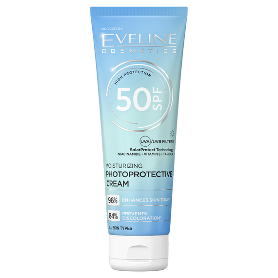 Moisturizing photoprotective cream SPF 50