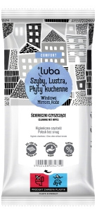 Czyszczące Ściereczki Antybakteryjne - Szyby, Lustra, Płyty Kuchenne 32 szt