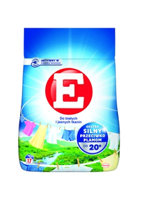 E Washing powder for white and light fabrics 1.02 kg (17 washes)