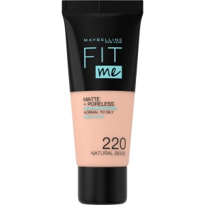 Maybelline Fit Me! Matte + Poreless Podkład Matujący 220 Natural Beige