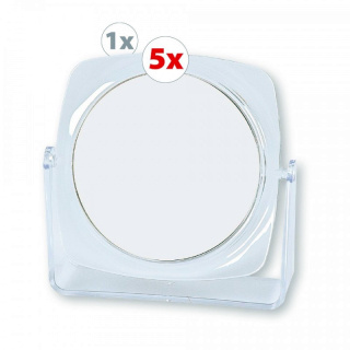 LUSTERKO STOJACE OKRAGLE DWUSTRONNE 85048