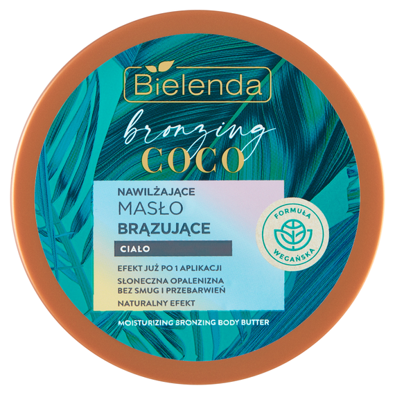 Bielenda Bronzing Coco Nawilżające masło brązujące ciało 200 ml