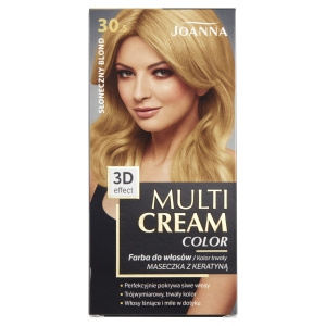 Joanna Multi Cream Color Hair dye sunny blonde 30.5