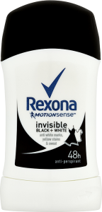 Rexona Invisible Black+White Antiperspirant Stick 40 ml