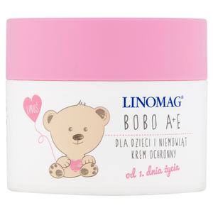 Linomag Emollients Bobo A+E Schutzcreme für Kinder und Kleinkinder 0+ 50 ml