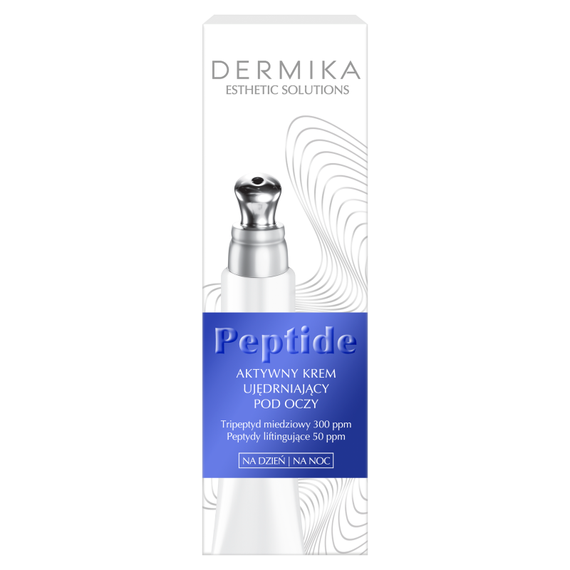 Dermika Esthetic Solutions Peptide Active Firming Augencreme Tag und Nacht 15 ml