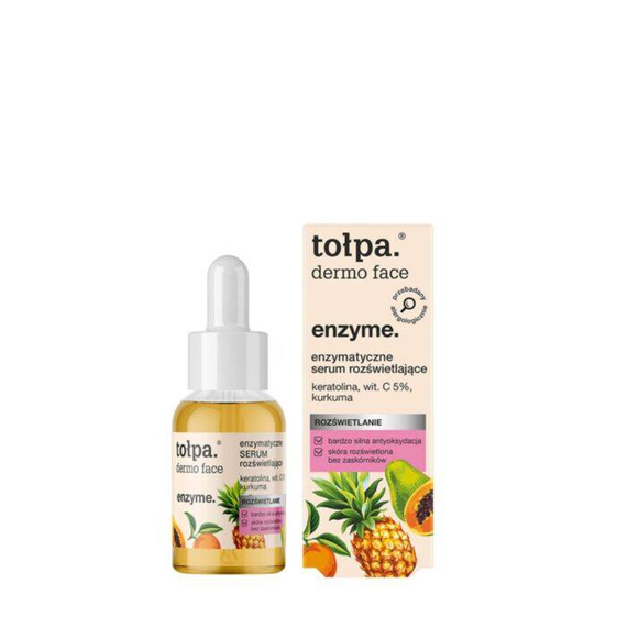 tołpa dermo face enzyme. enzymatyczne serum rozświetlające, 30 ml