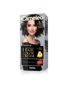 Farba do włosów CAMELEO OMEGA + 3.3 Czekoladowy Brąz / Dark Chocolate Brown