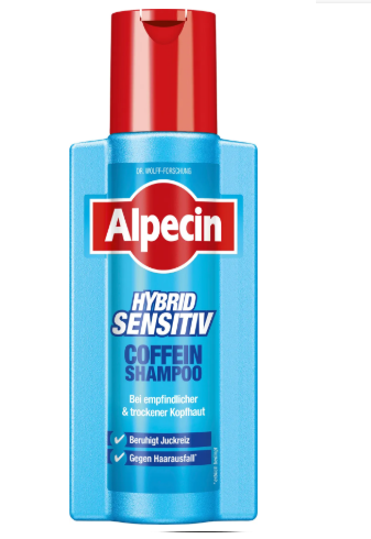 Alpecin Hybrid Szampon dla Mężczyzn Nawilżający do Suchych Włosów, 250ml