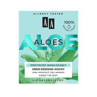AA Aloes 100% aloe vera extract day and night cream nourishing and moisturizing 50 ml