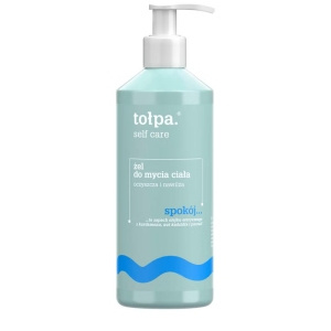 TOŁPA self care spokój Żel do mycia ciała oczyszczający nawilżający LEN I OLEJ MIGDAŁOWY 400 ml