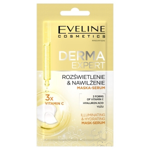 Derma Expert Illuminating and moisturizing creamy face mask-serum