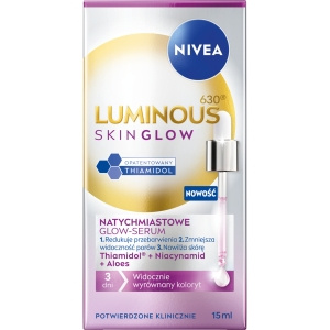 Nivea Luminous630® Skin Glow Natychmiastowe Glow-Serum 15ml