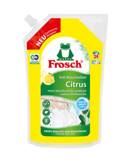 Frosch CITRUS płyn do prania białego 24 prania 1,44 L