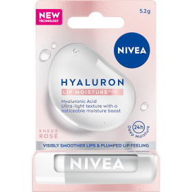 Nivea Hyaluron Lip Moisture Plus Rose Moisturizing Balm 5.2g