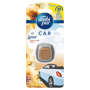 Ambi Pur Car Gold Orchid Car air freshener, clip, 1 piece