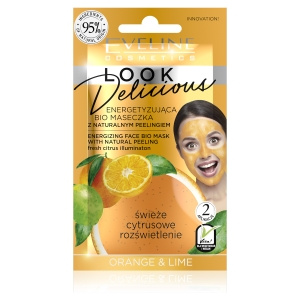 Look Delicious Energizing face mask with natural peeling