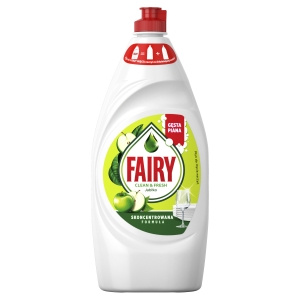 Fairy Clean & Fresh Apple Geschirrspülmittel für strahlend sauberes Geschirr, 900 ml