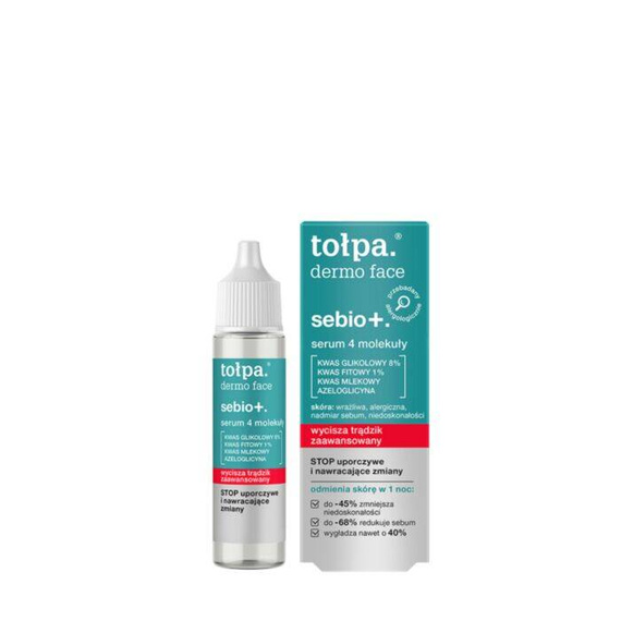  TOŁPA  dermo face sebio+. serum 4 molekuły, 20 ml