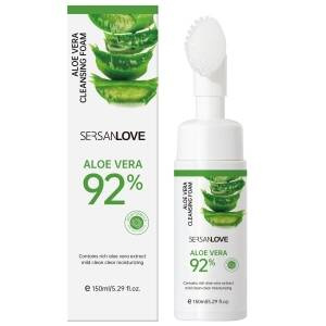 SERSANLOVE Gesichtswaschschaum mit Aloe Vera 150ml