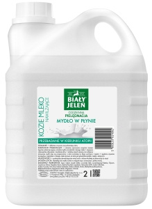 Biały Jeleń Feuchtigkeitsspendende Ziegenmilch-Flüssigseife 2 l