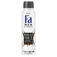 Fa Men Invisible Power 48h Spray Deodorant mit einem erfrischenden Duft grüner Noten 150 ml