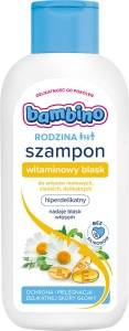 Bambino RODZINA Szampon Łagodzący Witaminowy Blask 400 ml