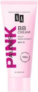 AA Aloes Pink Multinawilżający Krem BB 02 Medium 30 ml