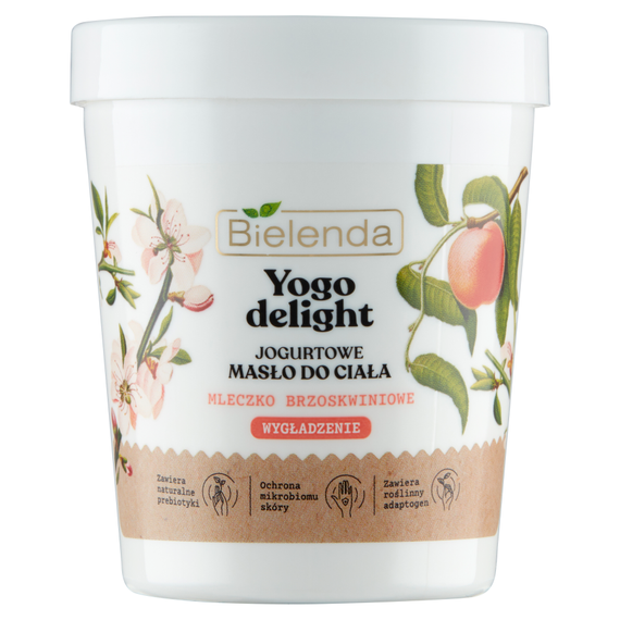 Bielenda Yogo Delight Joghurt-Körperbutter und Pfirsichmilch 200 ml