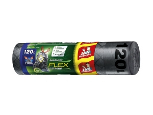 Jan Niezbędny Magnum Flex & Strong Garbage bags with tape 120 l 8 pieces
