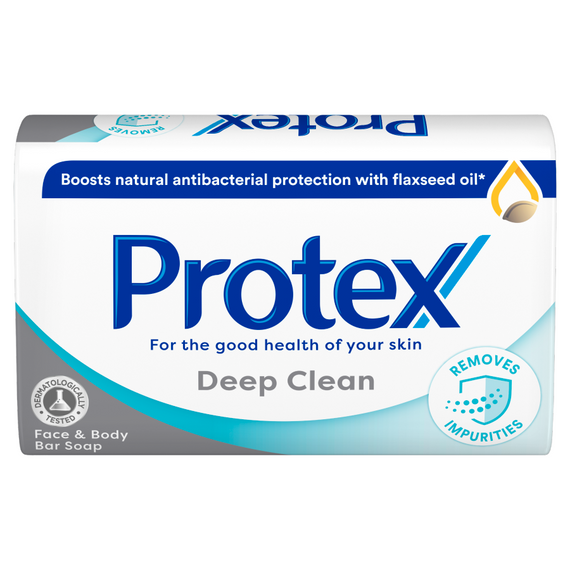 Protex Deep Clean Face and Body Soap Bar 90g