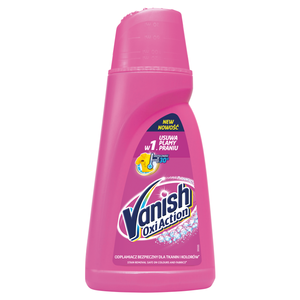 Vanish Oxi Action Odplamiacz do tkanin w płynie 1 l