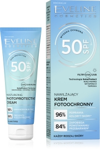 Moisturizing photoprotective cream SPF 50