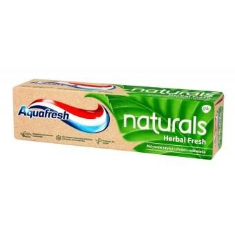 Aquafresh Naturals Herbal Fresh Zahnpasta mit Fluorid 75 ml