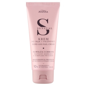 Joanna Sensual Hand- und Nagelcreme, Seidenproteine & Vitaminkomplex 100 g