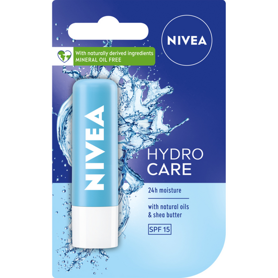 Nivea Hydro Care Feuchtigkeitsspendender Lippenstift LSF 15 5,5 ml