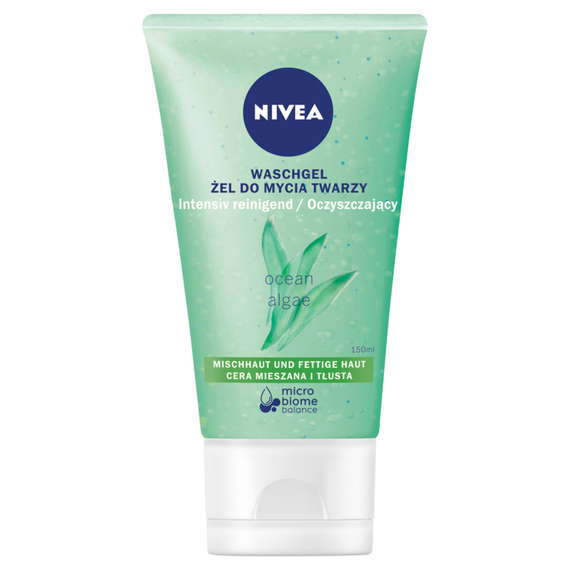 Nivea Purifying Gesichtswaschgel für fettige und Mischhaut 150 ml