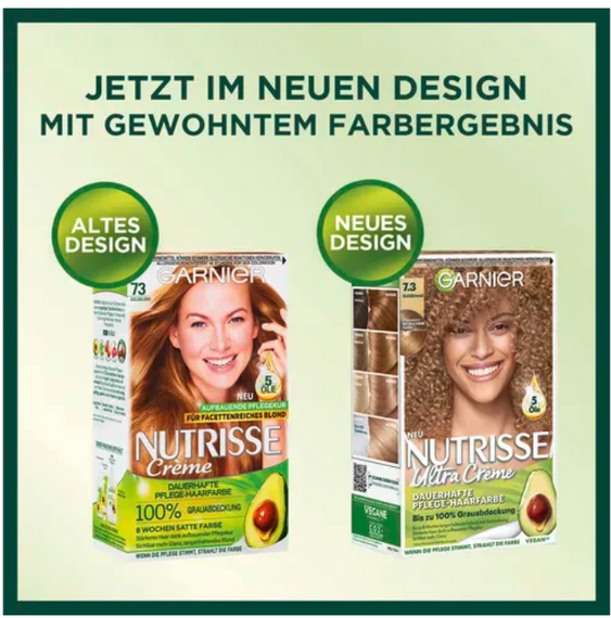 Garnier Nutrisse Złoty Blond 73 farba do włosów 