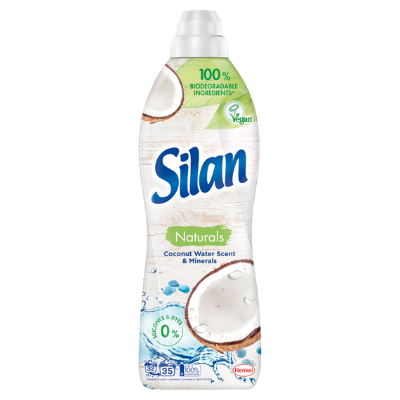 Silan Naturals Coconut Water Scent & Minerals Fabric Softener 770 ml (35 washes)