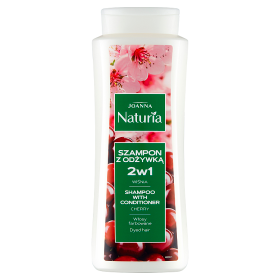 Joanna Naturia Szampon z odżywką 2w1 wiśnia 500 ml