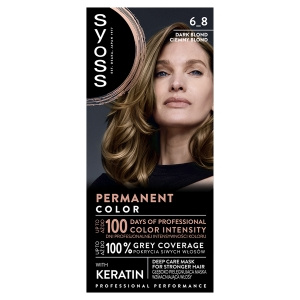 Syoss Permanent Coloration Permanent färbendes Haarfärbemittel für 6-8 Dunkelblond