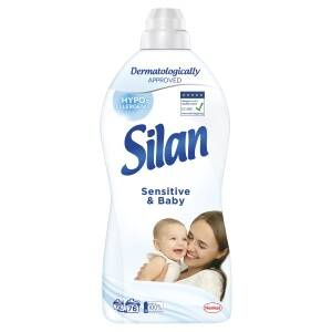 Silan Sensitive & Baby Płyn do zmiękczania tkanin 1672 ml (76 prań)