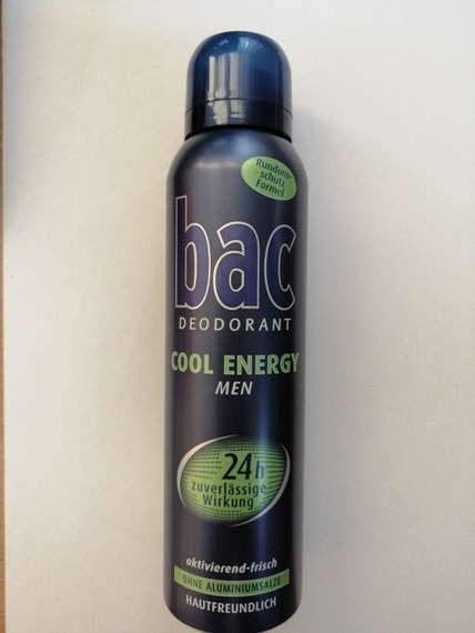 Bac Cool Energy Deo Spray Men 150ml