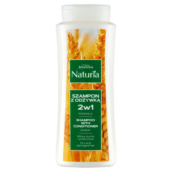 Joanna Naturia Shampoo und Spülung 2in1 Weizen 500 ml