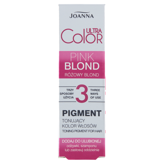 Joanna Ultra Color Pigment tonisierende Haarfarbe Rosablond 100 g