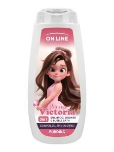 On Line 3-in-1 Prinzessin Victoria Badegel 400ml