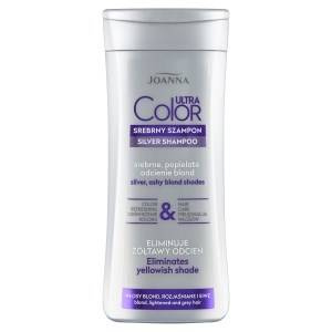 Joanna Ultra Color Srebrny szampon srebrne popielate odcienie blond 200 ml