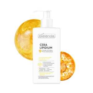 BIELENDA Cera Lipidium Odbudowa + Ochrona – Emulsja do mycia i demakijażu 300 ml